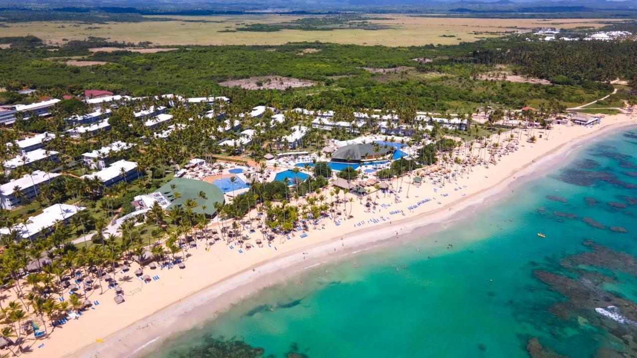 Grand Sirenis Punta Cana Resort & Aquagames Uvero Alto Exterior photo Aerial view of Iberostar Grand Paradies